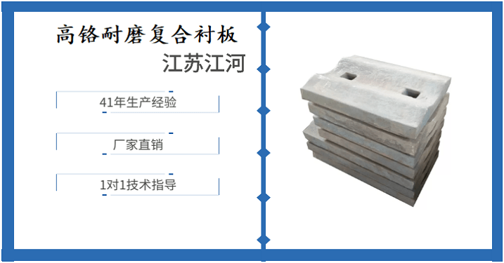 高鉻耐磨復合襯板-實力廠家相見恨晚[江河]