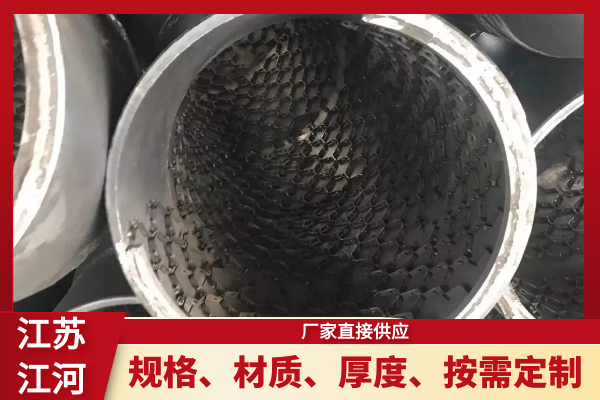 龜甲網(wǎng)耐磨管道廠家直供