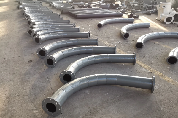 雙金屬復合耐磨90度彎頭