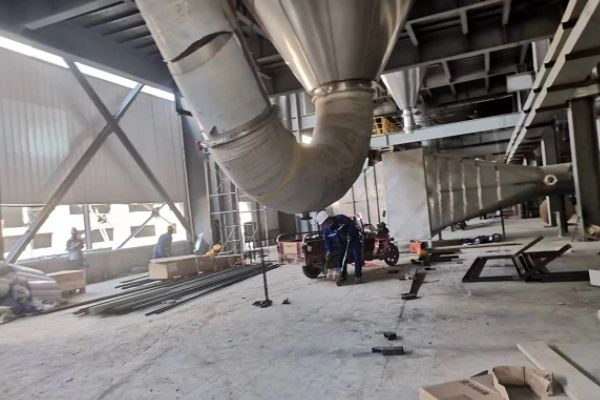 耐磨陶瓷管道在鋰電現(xiàn)場(chǎng)應(yīng)用