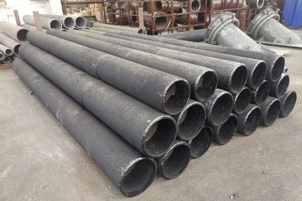 鋼廠(chǎng)煤泥水輸送稀土合金耐磨管道